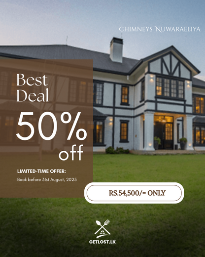 Experience Timeless Comfort at Chimneys, Nuwara Eliya