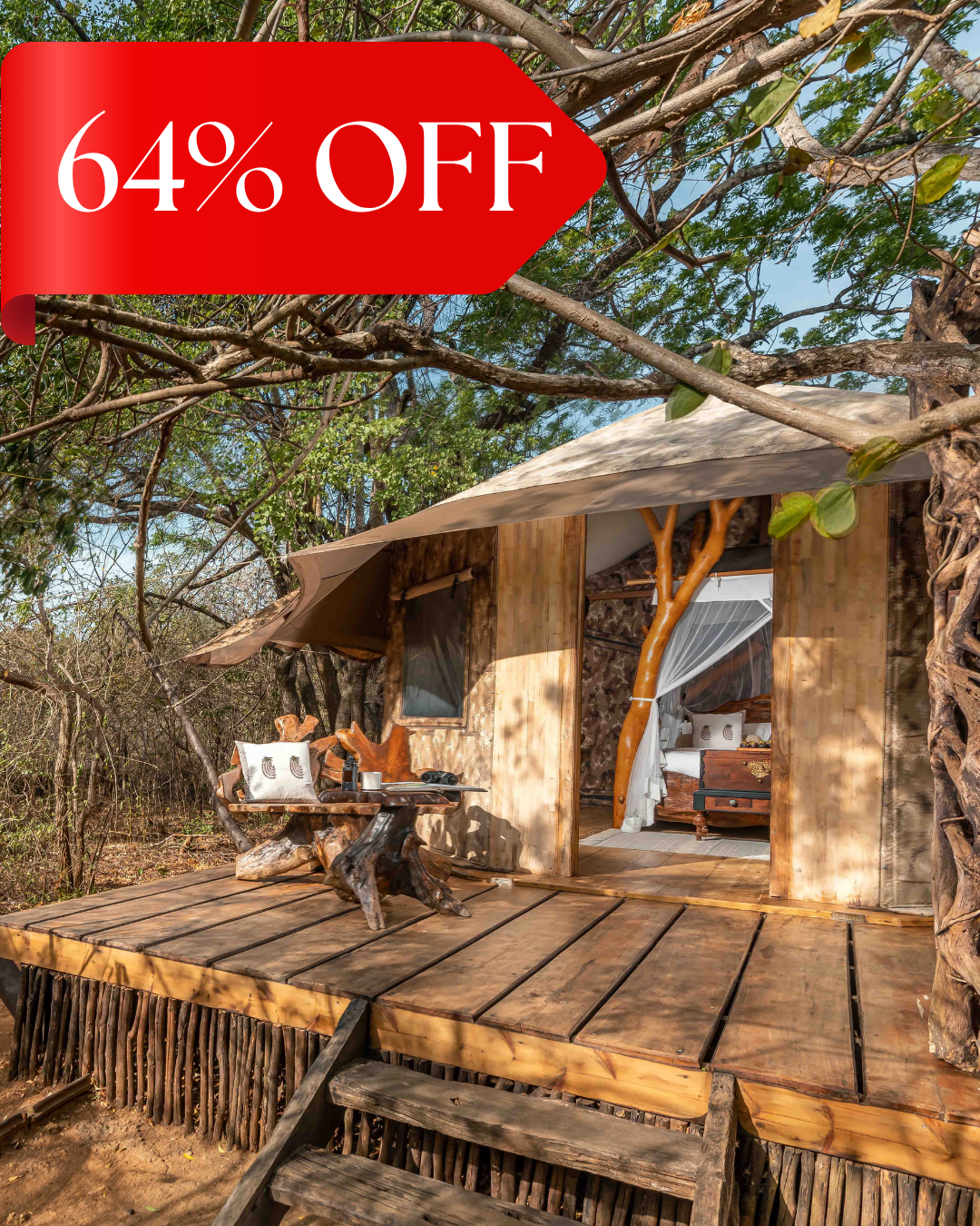 Leopard Safari Yala Luxury Tented Stay