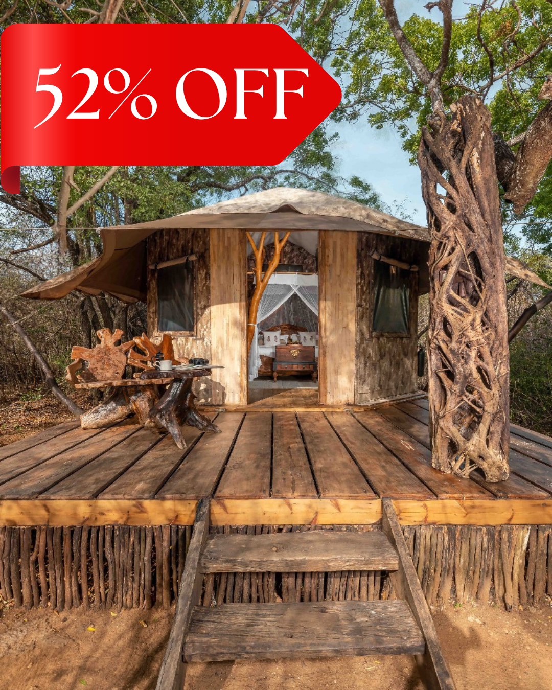 Leopard Safari Yala Luxury Tented Stay